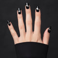 Black Cat Eye Press-On Nails NAILINK EVERYDAY press-on nails, five-finger view, 24 nails in 12 sizes