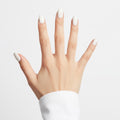 Bone White Press-On Nails NAILINK EVERYDAY press-on nails, five-finger view, 24 nails in 12 sizes