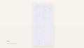 Nailink Premium Jelly Adhesive Tabs 30 piece sheet
