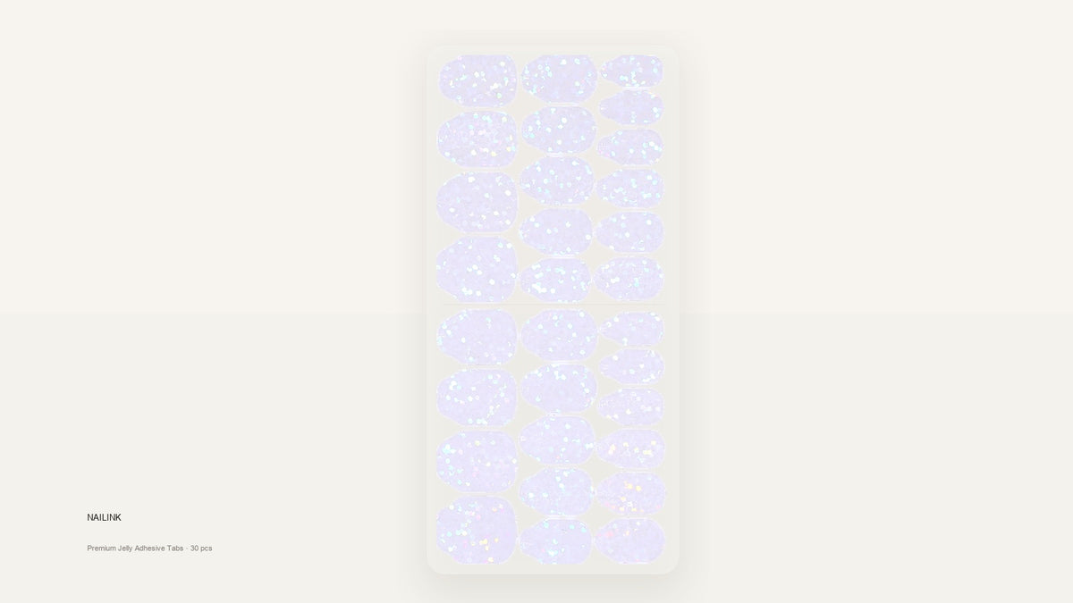 Nailink Premium Jelly Adhesive Tabs 30 piece sheet